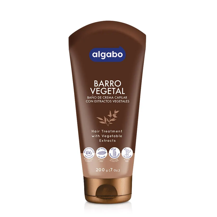Algabo Control - Baño de Crema Pomo x200 g Barro Vegetal
