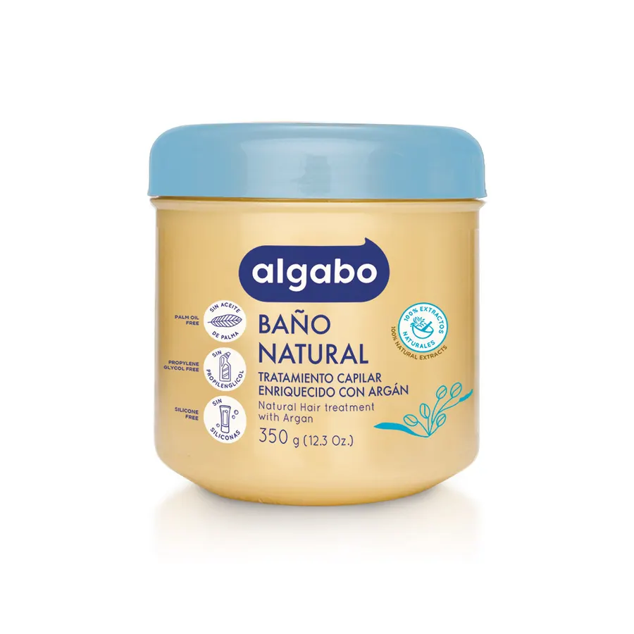 Algabo Control - Baño de Crema Pote x350 g Baño Natural