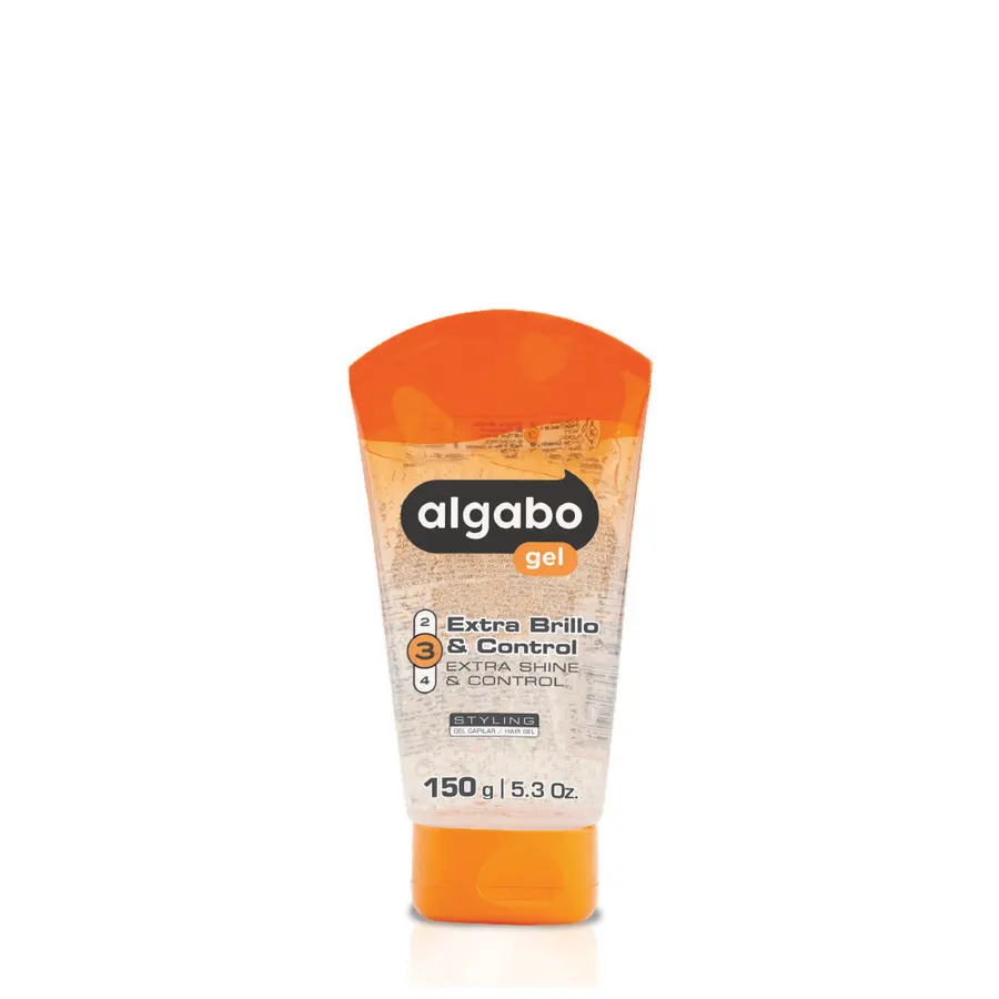 Algabo - Gel Extra Brillo y Control x150 g Pomo