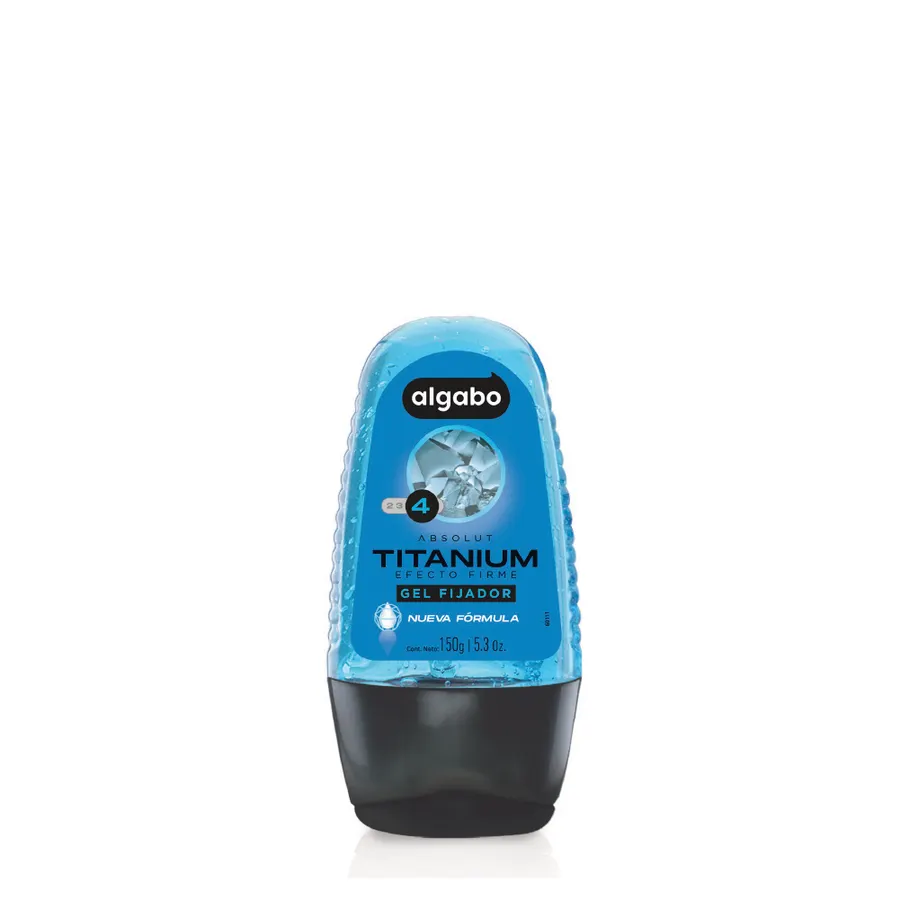 Algabo - Gel Fijación Extra Fuerte x150 g Titanium Gota