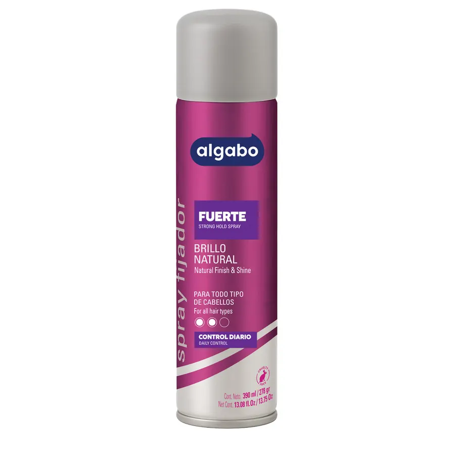 Algabo - Spray Fijador x390 ml Fuerte