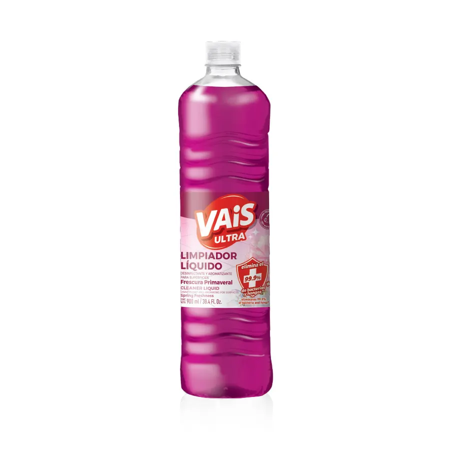 Vais - Botella x900 ml - Limpiador Líquido Frescura Primaveral