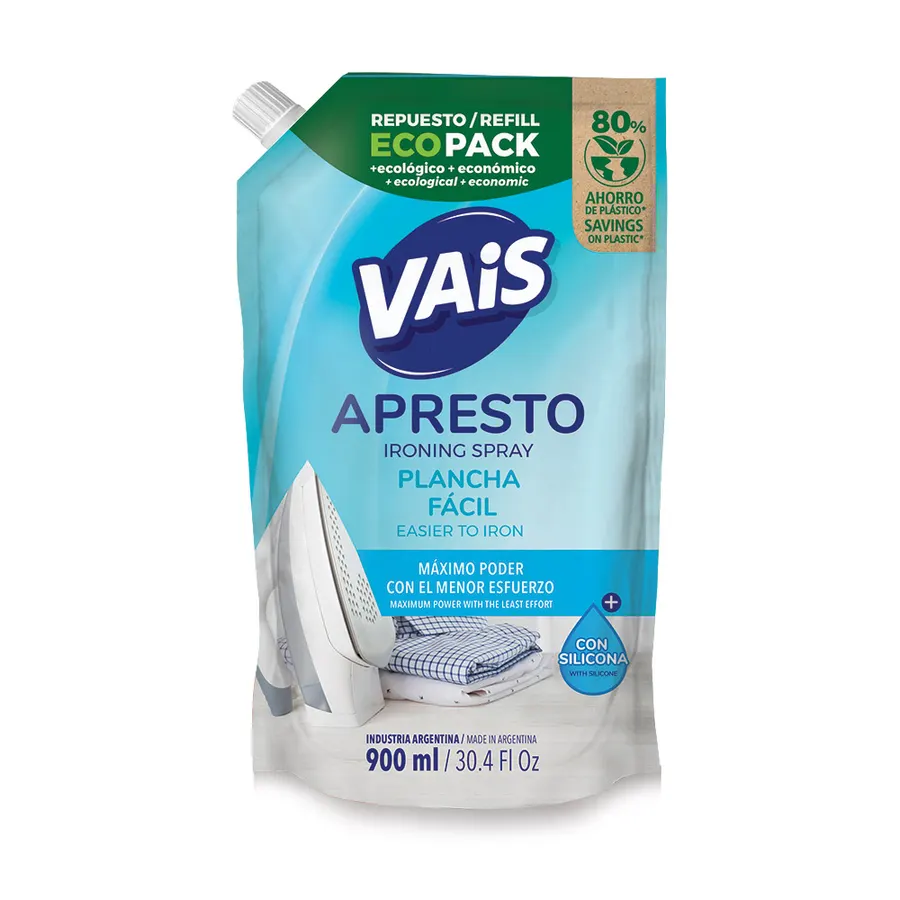 Vais - Ecopack x900 ml - Apresto