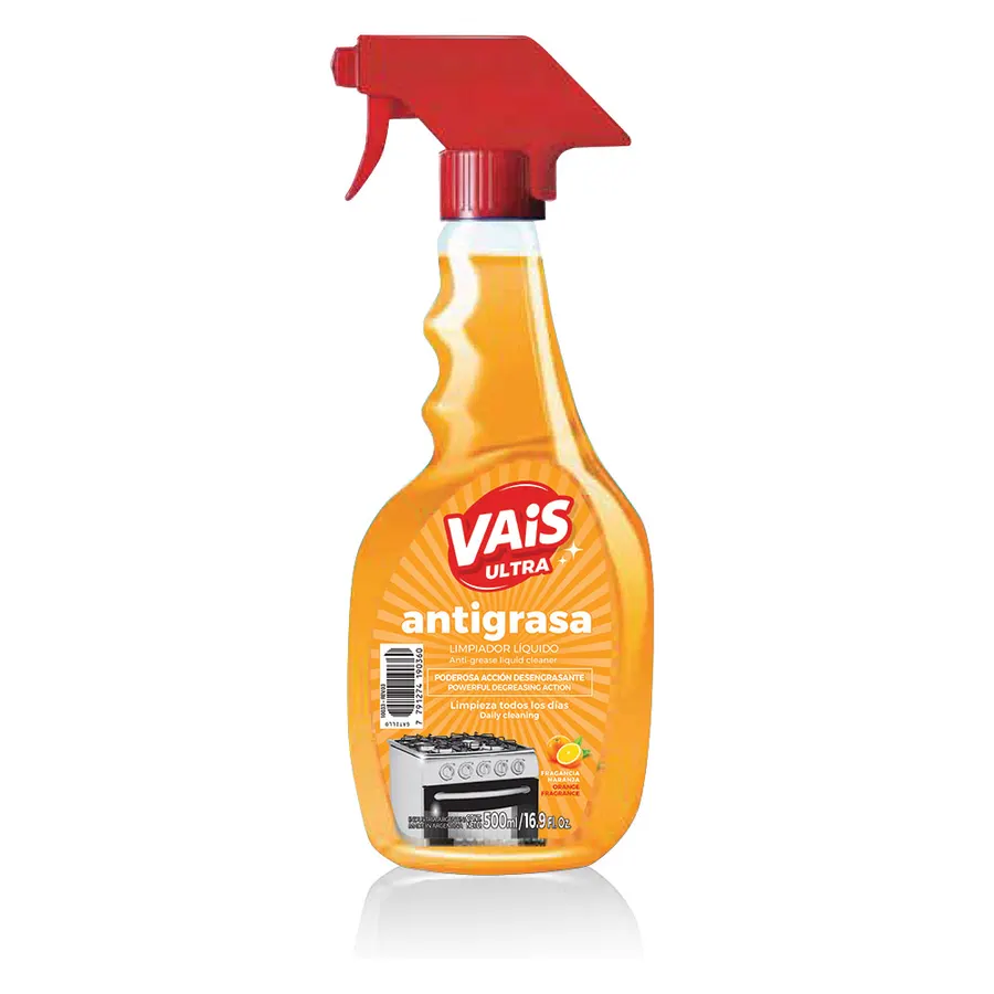 Vais - Gatillo x500 ml - Limpiador Líquido Antigrasa