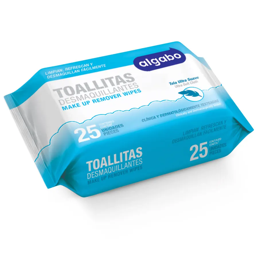 Algabo Control - Toallitas Desmaquillantes x25 u