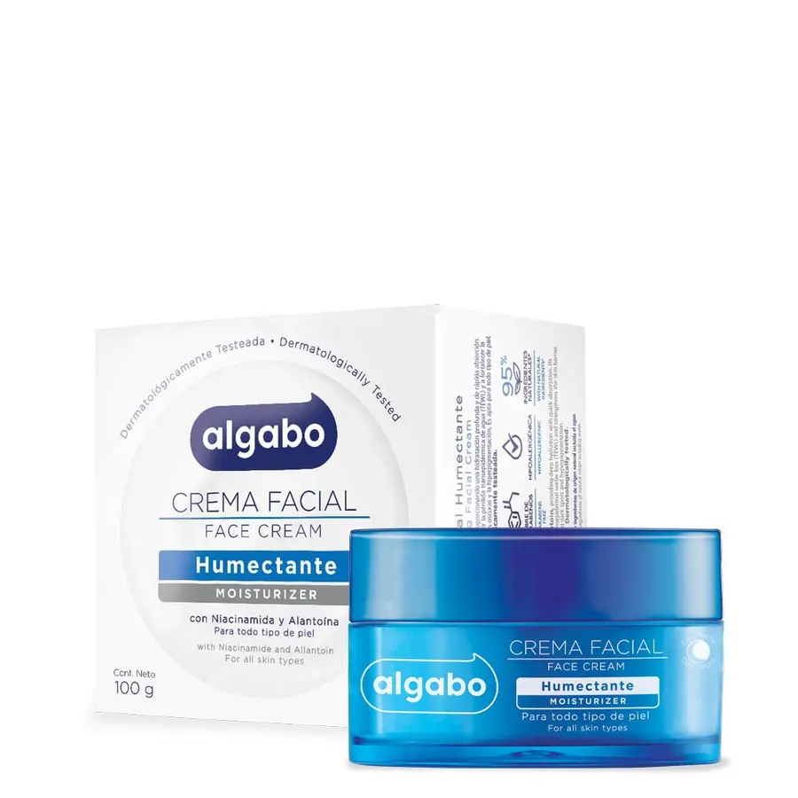 Algabo - Crema Facial x100 g Humectante
