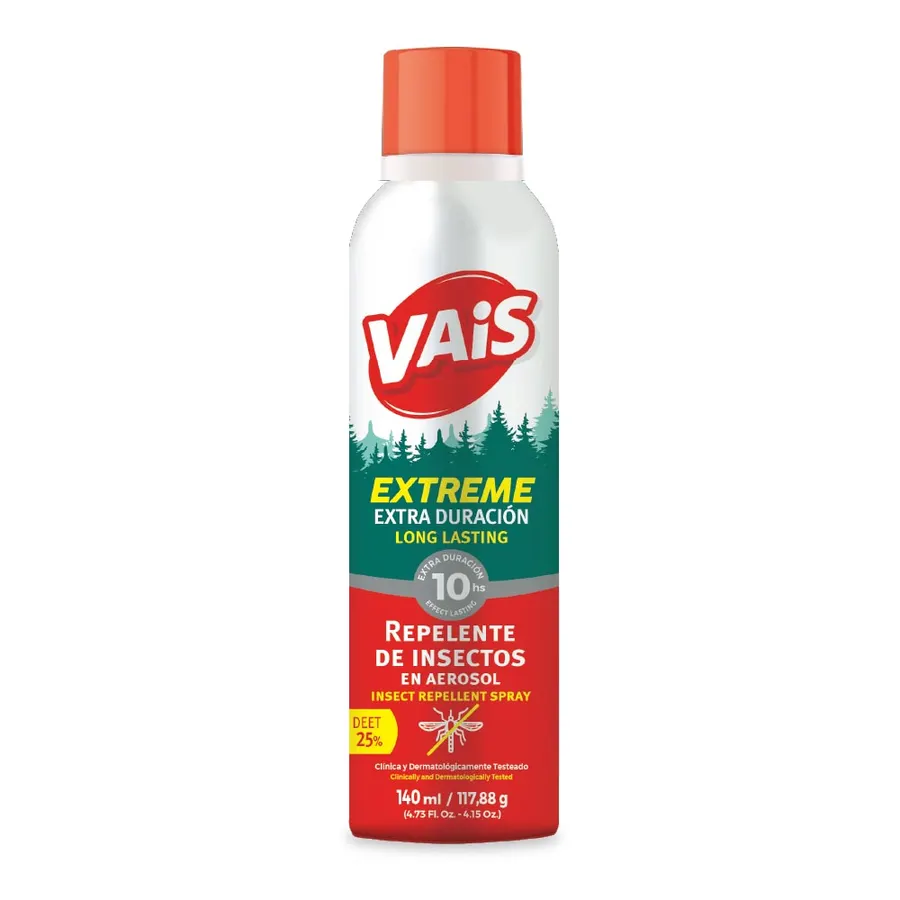 Vais - Repelente de Insectos x140 ml en Aerosol Extreme