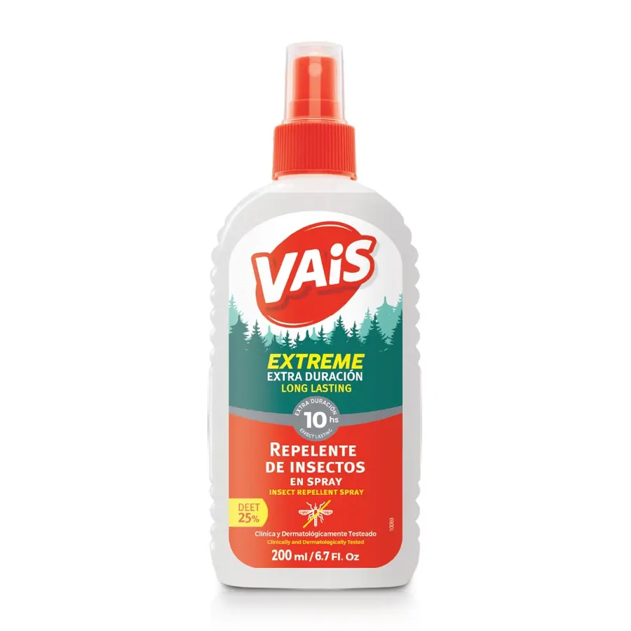 Vais - Repelente de Insectos x200 ml en Spray Extreme