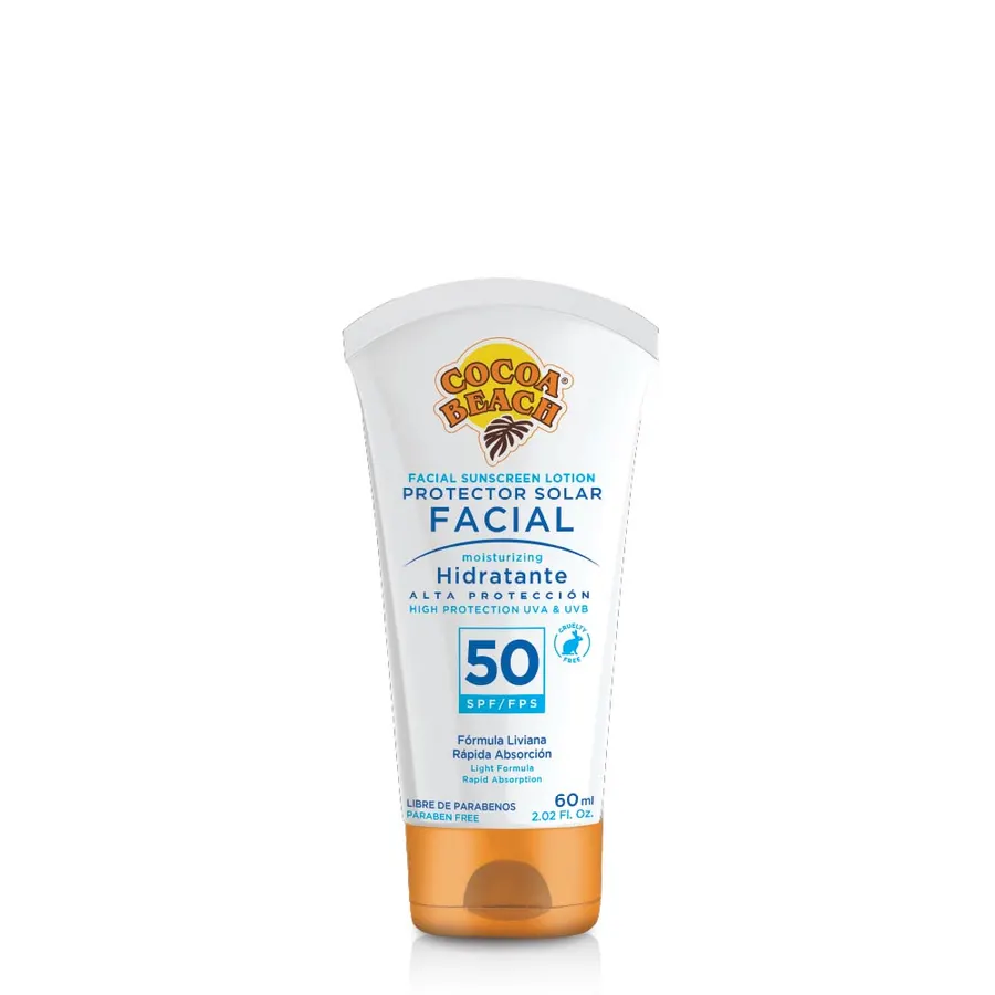 Cocoa Beach - Protector Solar Facial x60 ml 50 FPS