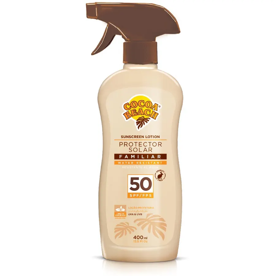 Cocoa Beach - Protector Solar Familiar x400 ml 50 FPS