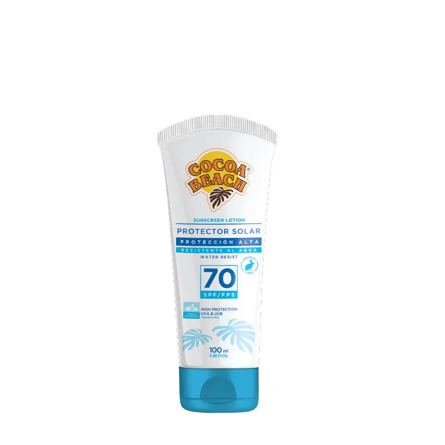 Cocoa Beach - Protector Solar x100 ml FPS 70 Pomo