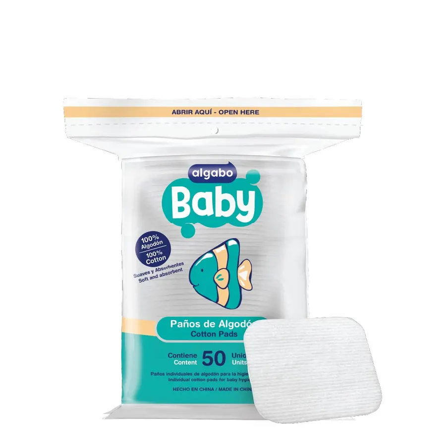 Algabo Baby - Paños de Algodón x50 u