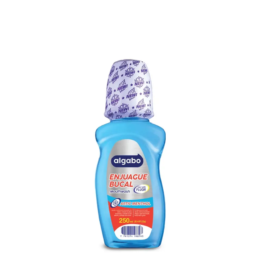 Algabo - Enjuage Bucal x250 ml Artic Menthol