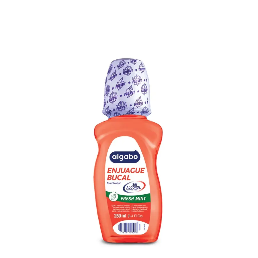 Algabo - Enjuage Bucal x250 ml Fresh Mint