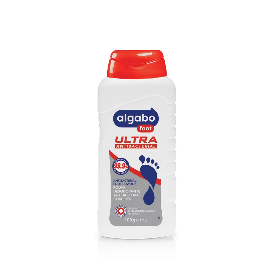 Algabo Foot - Polvo Pédico Antibacterial x100 g