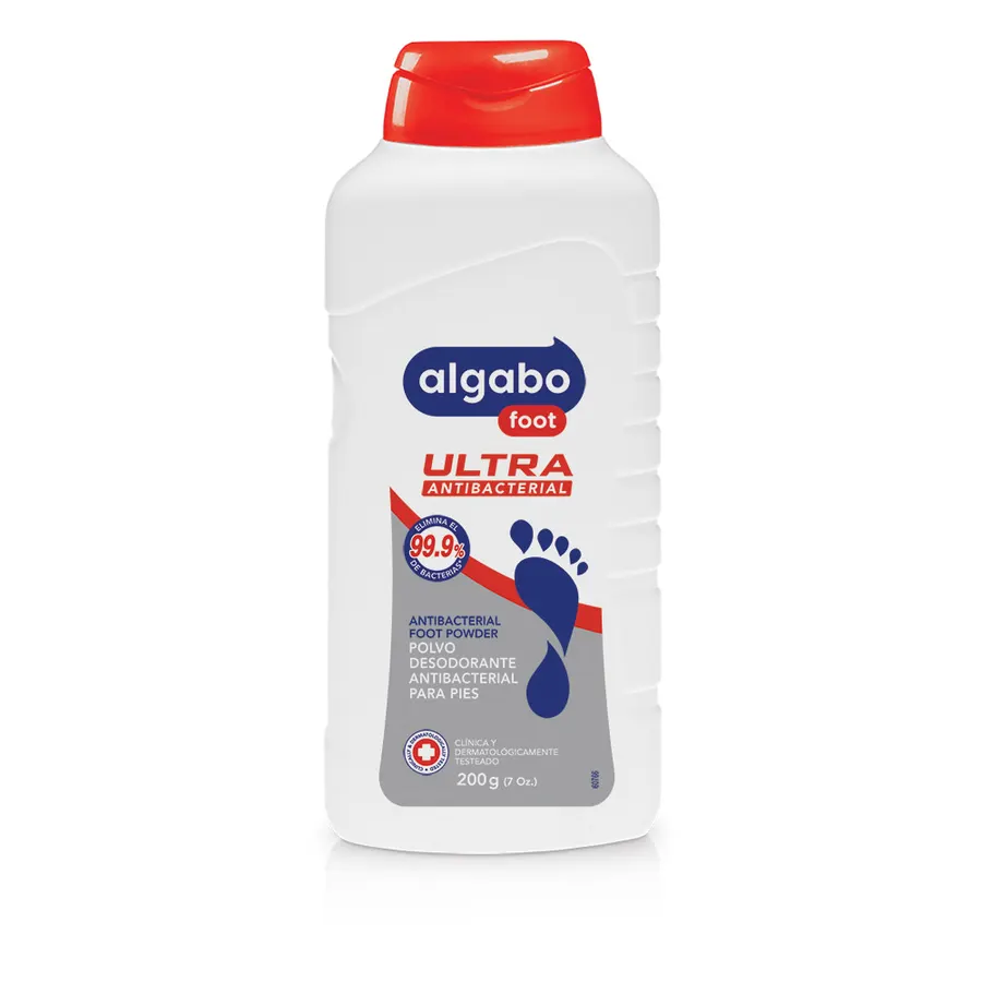 Algabo Foot - Polvo Pédico Antibacterial x200 g