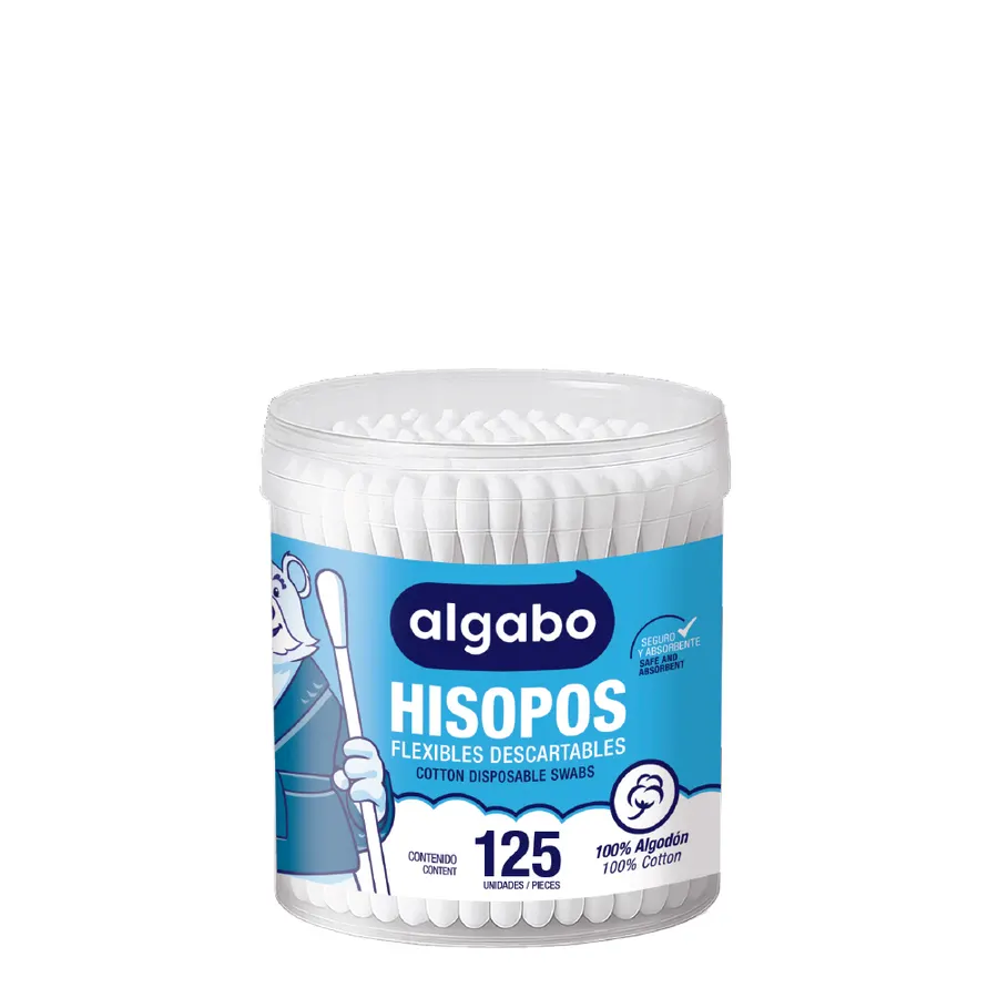 Algabo - Hisopos x125 u