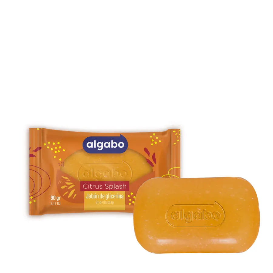 Algabo - Jabón de Glicerina x90 g Citrus Splash