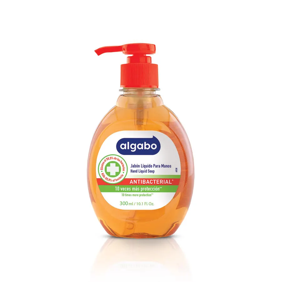 Algabo - Jabón Líquido x300 ml - Antibacterial
