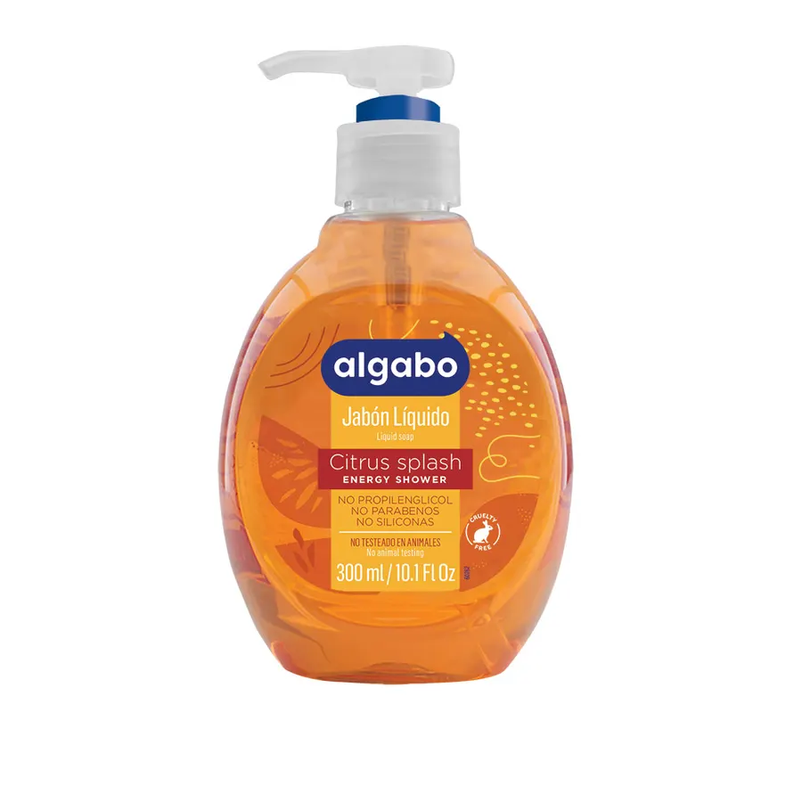 Algabo - Jabon Liquido x300 ml - Citrus Splash