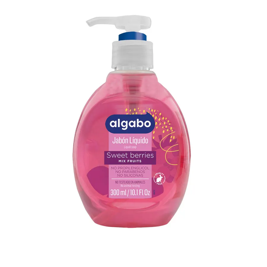 Algabo - Jabon Liquido x300 ml - Sweet Berries