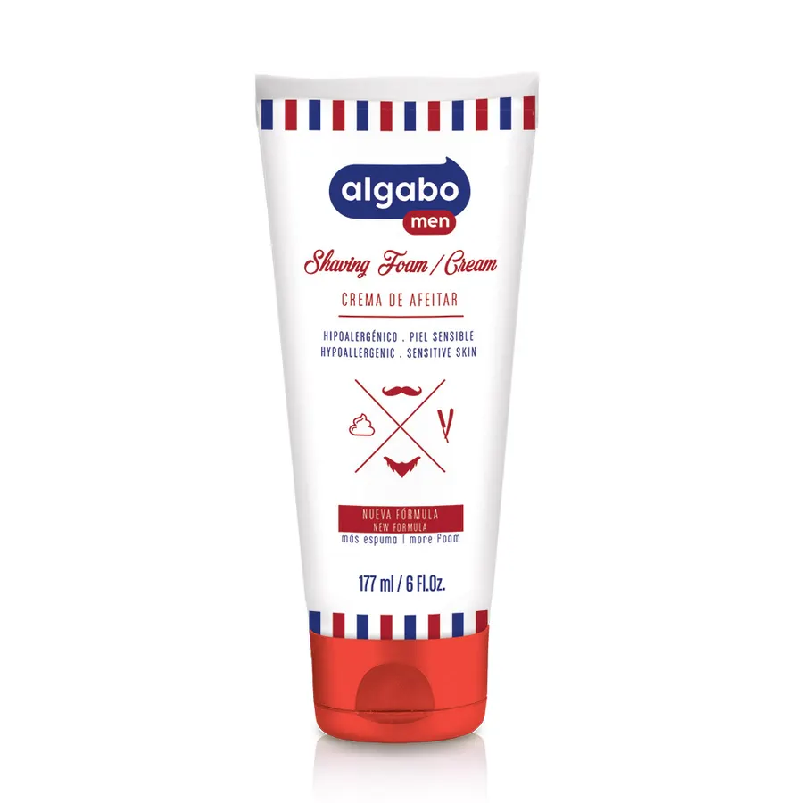 Algabo Men - Crema de Afeitar x177 ml