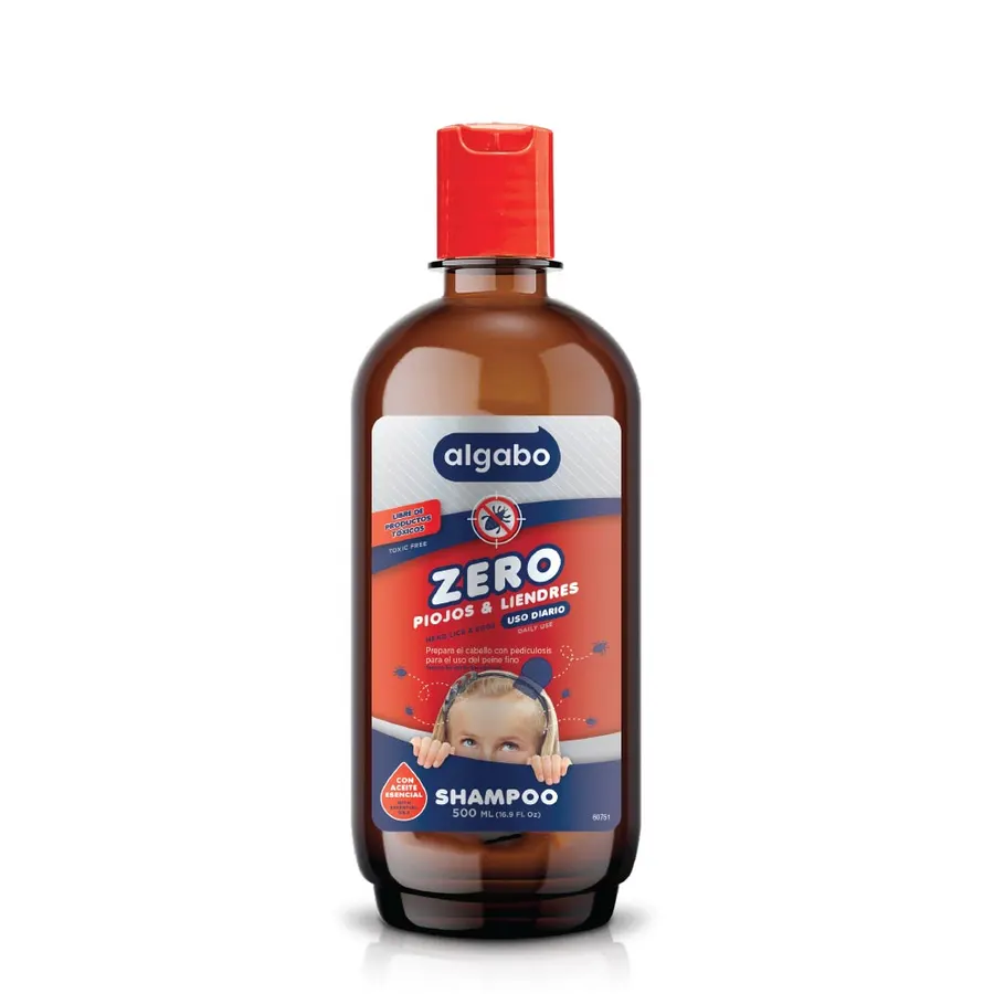 Algabo - Piojos y Liendres x500 ml Shampoo