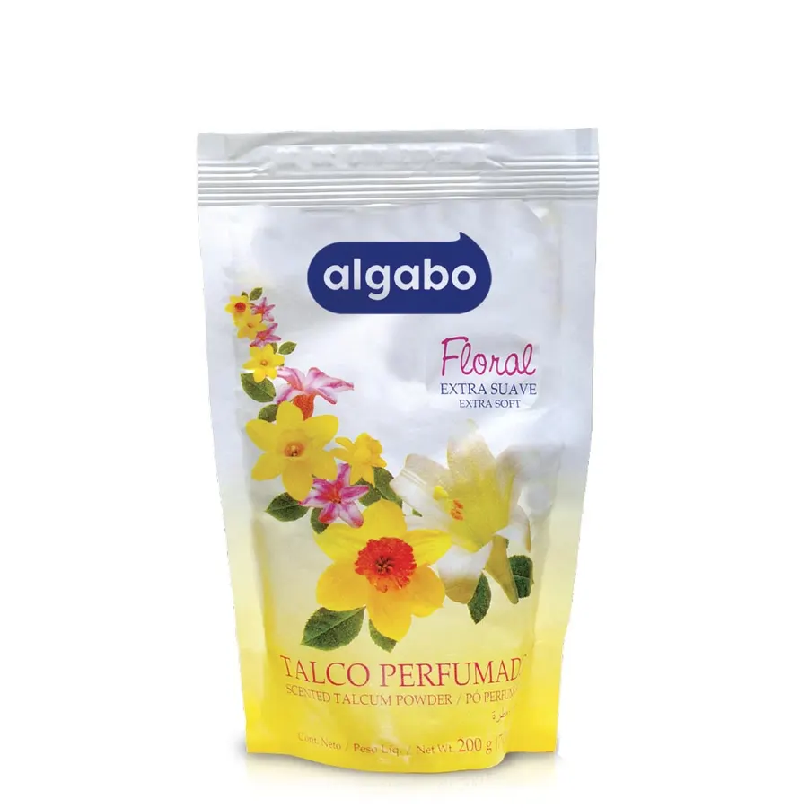 Algabo - Talco Perfumado x200 g Floral Doypack