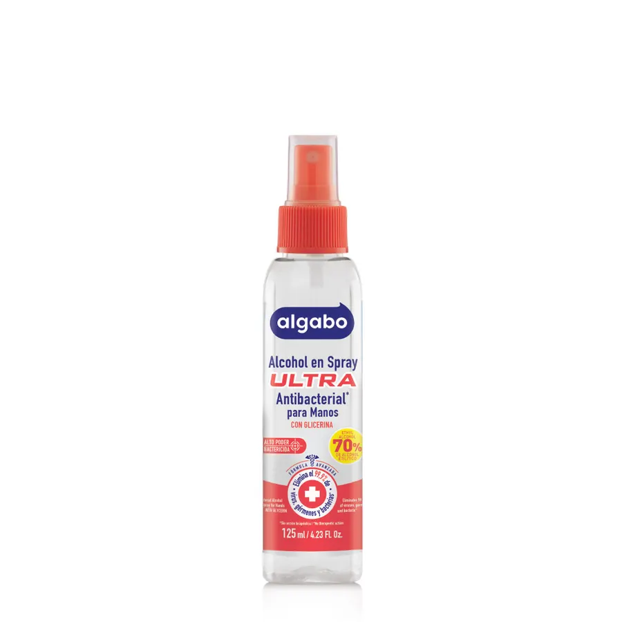 Algabo ULTRA - x125 ml Alcohol en Spray