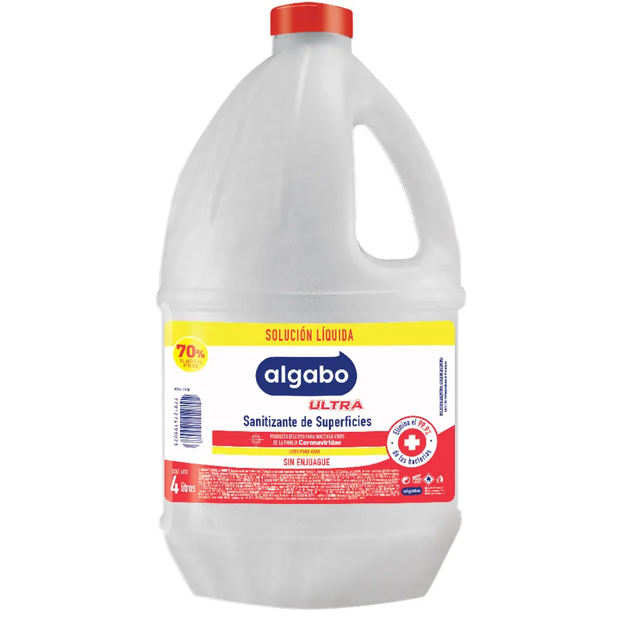 Algabo ULTRA - x4000 ml Recarga Alcohol en Spray para Superficies