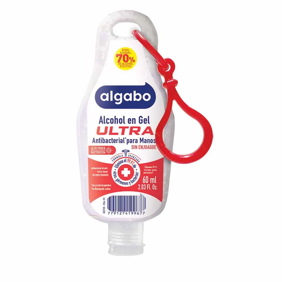 Algabo ULTRA - x60 ml Sanitizante Pocket