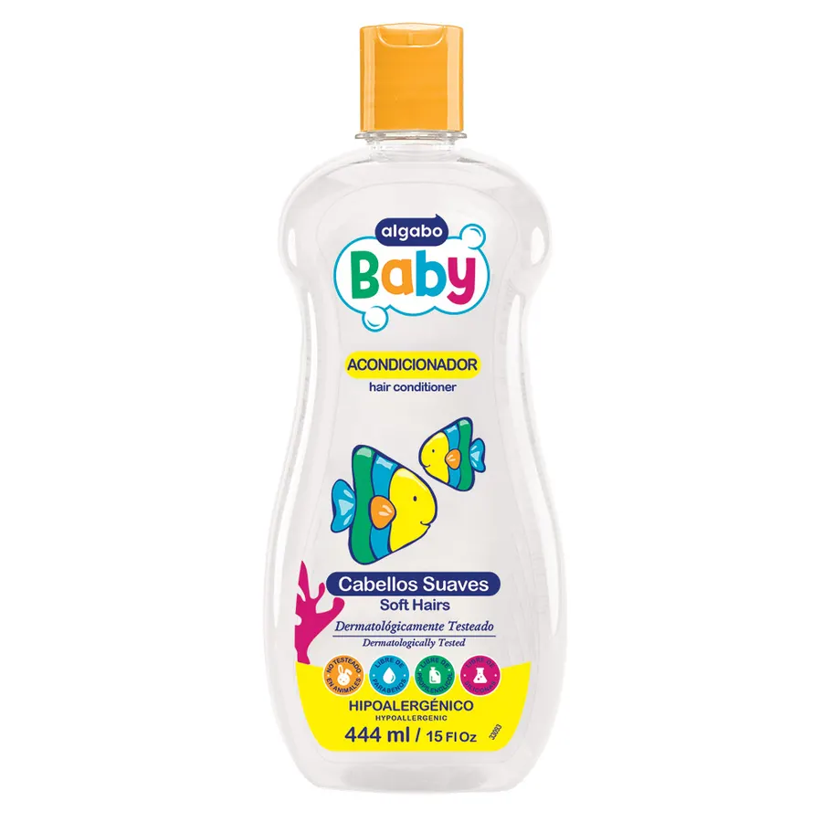 Algabo Baby - Acondicionador x444 ml Cabellos Suaves