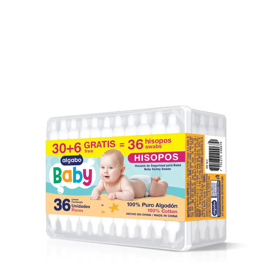 Algabo Baby - Hisopos x30 u