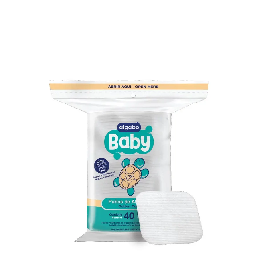 Algabo Baby - Paños de Algodón x40 u