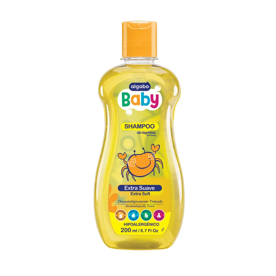 Algabo Baby - Shampoo x200 ml Extra Suave