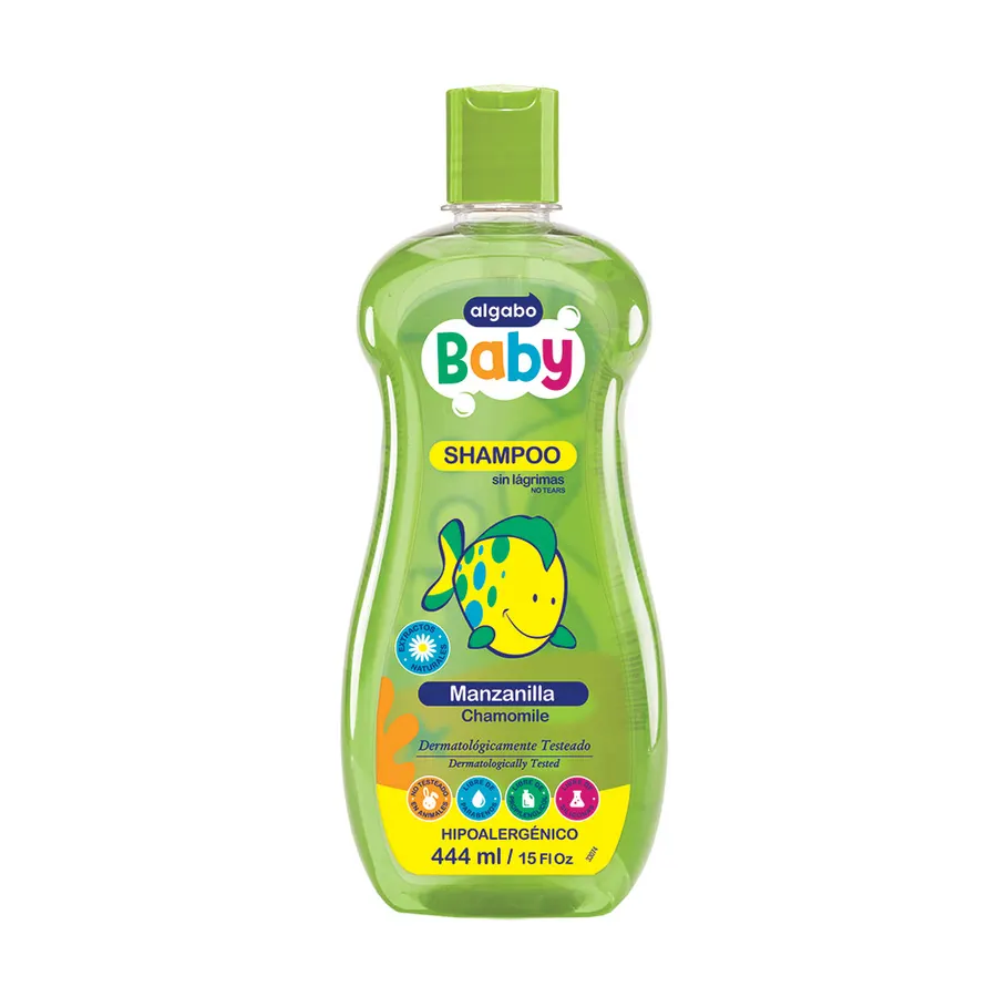 Algabo Baby - Shampoo x444 ml Manzanilla