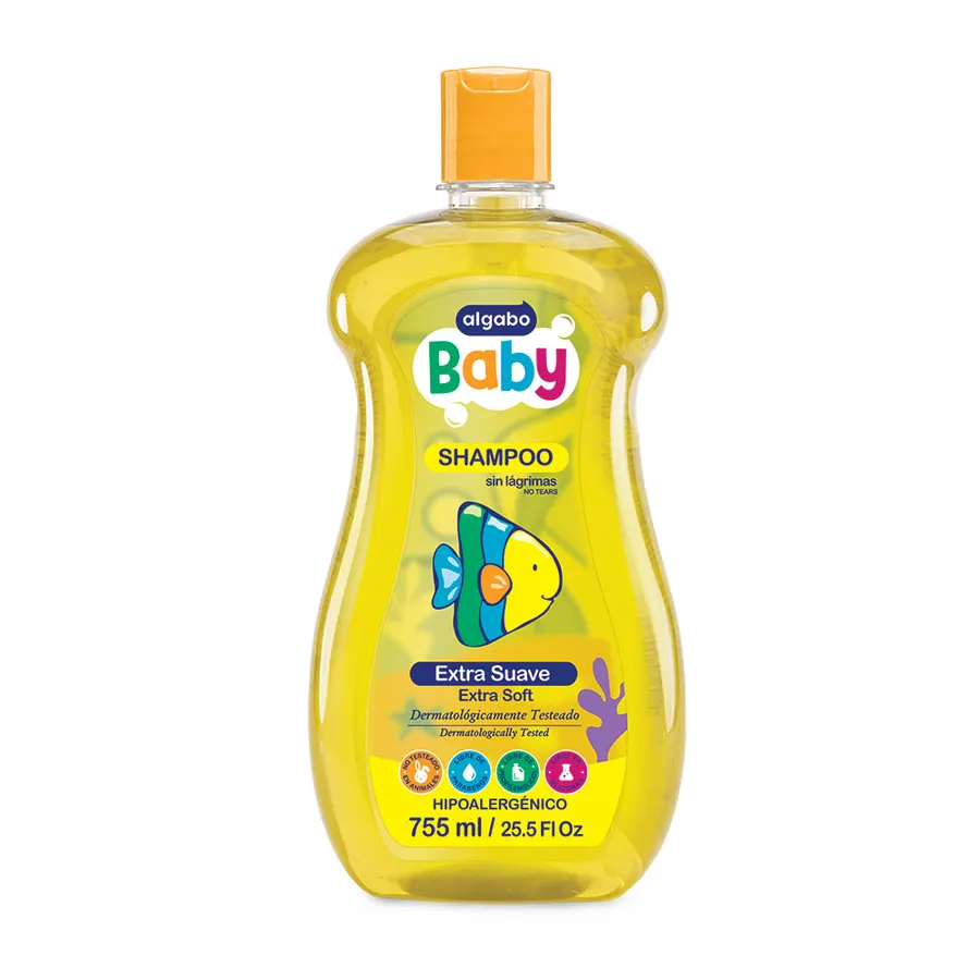 Algabo Baby - Shampoo x755 ml Extra Suave