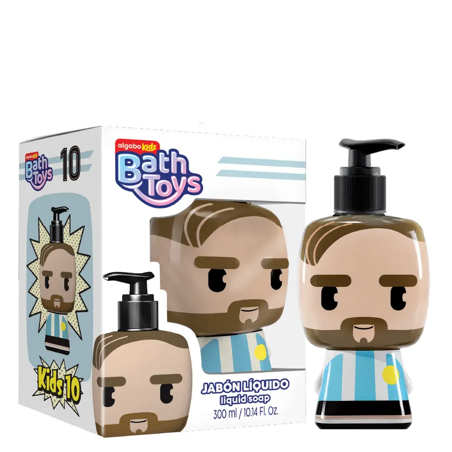 Algabo Kids - Kids 10 - Bath Toys Jabón Líquido x300 ml -