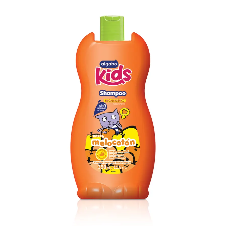 Algabo Kids - Shampoo x350 ml Melocoton