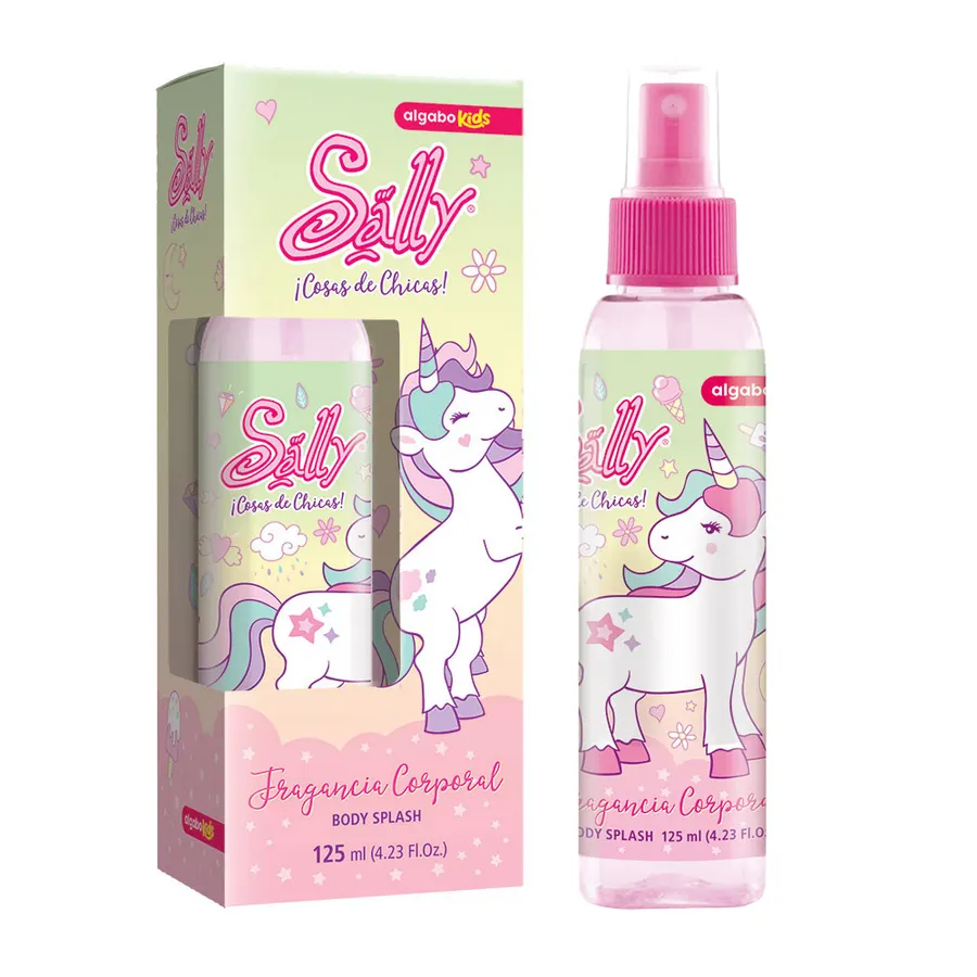 Sally - Unicornio Body Splash x125 ml Caja