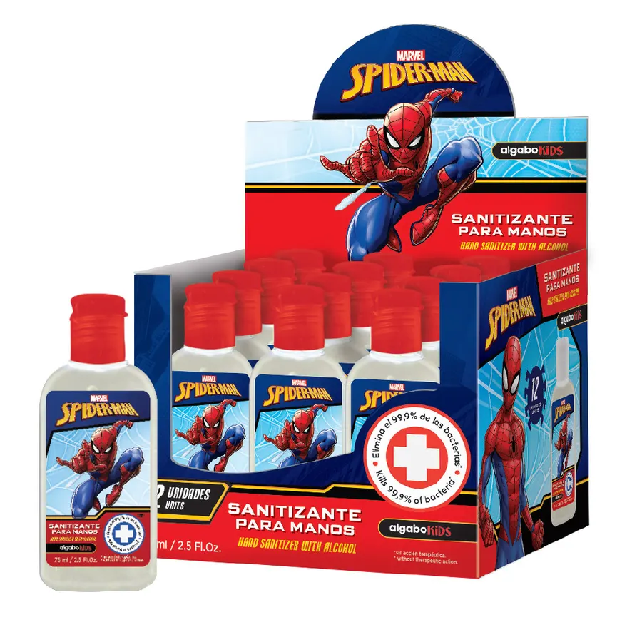 Spider-Man - Sanitizante x75 ml Caja